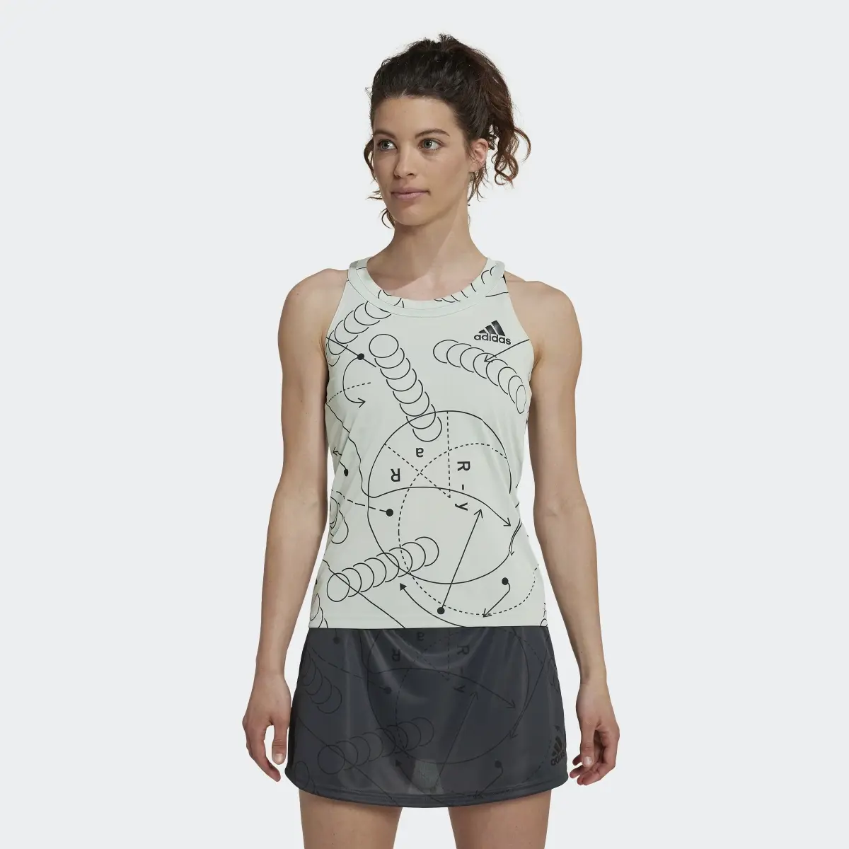 Adidas Club Tennis Graphic Tank Top. 2