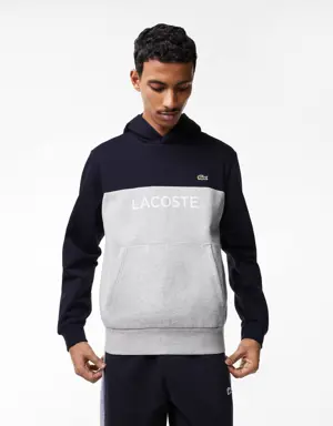 Lacoste Men’s Classic Fit Branded Colourblock Hoodie