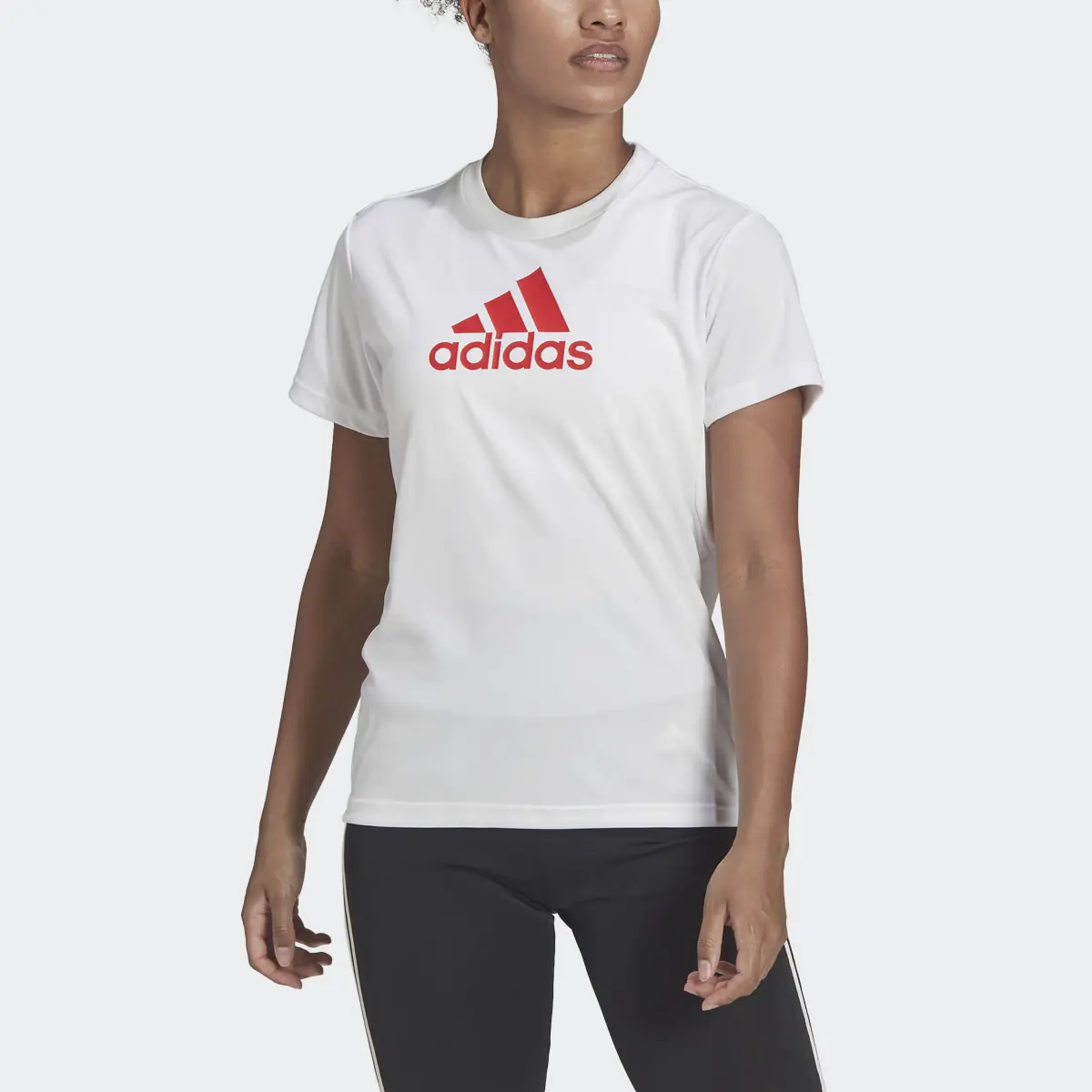 Adidas Primeblue Designed 2 Move Logo Sport T-Shirt. 1