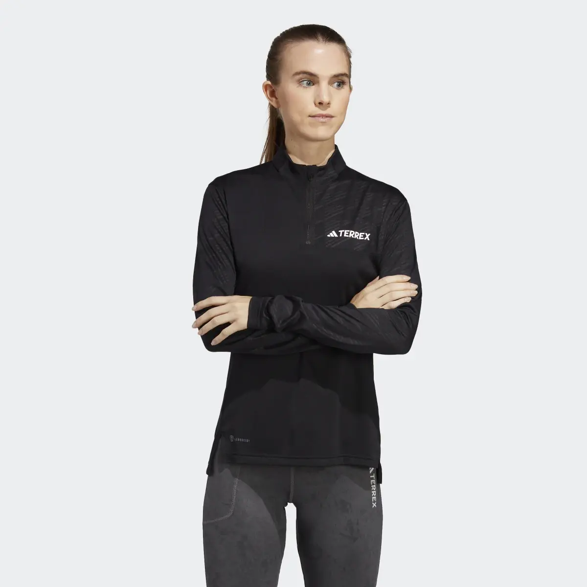 Adidas Maglia Terrex Multi Half-Zip Long Sleeve. 2