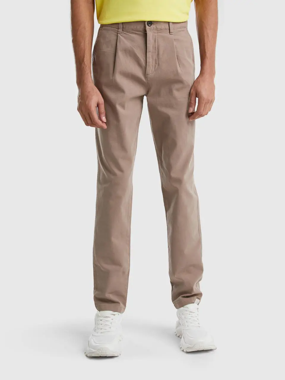 Benetton slim fit chinos. 1 Benetton slim fit chinos. 1