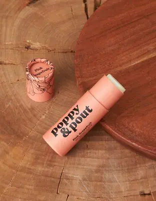 American Eagle Poppy & Pout Pink Grapefruit Lip Balm. 2