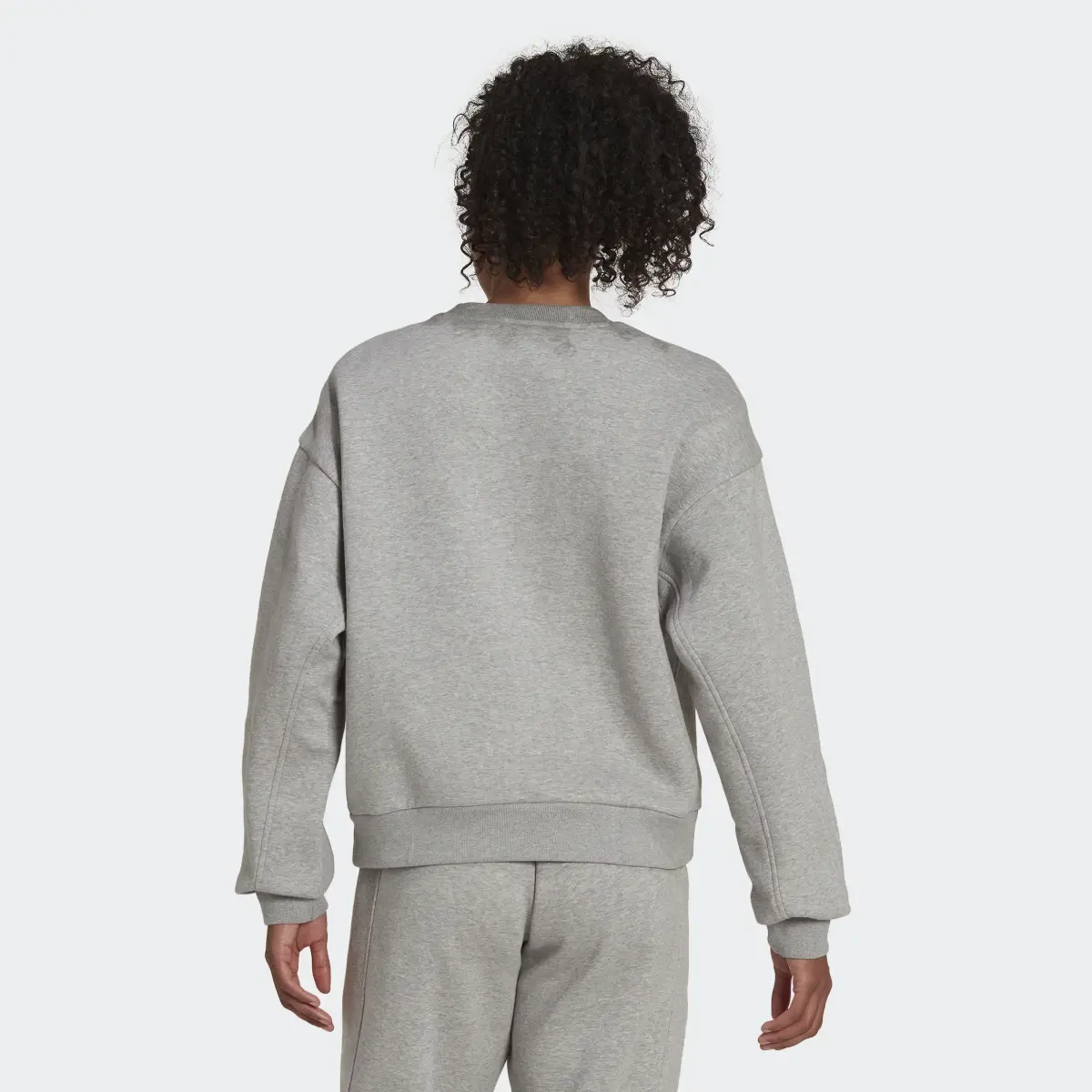 Adidas ALL SZN Fleece Sweatshirt. 3