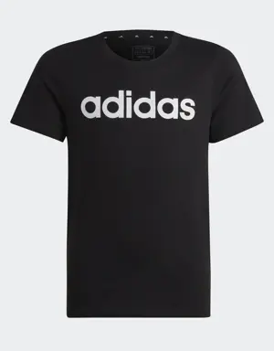 Adidas Essentials Linear Logo Cotton Slim Fit T-Shirt