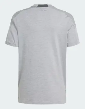 Adidas Training AEROREADY Heather T-Shirt Kids. 2 Adidas Training AEROREADY Heather T-Shirt Kids. 2