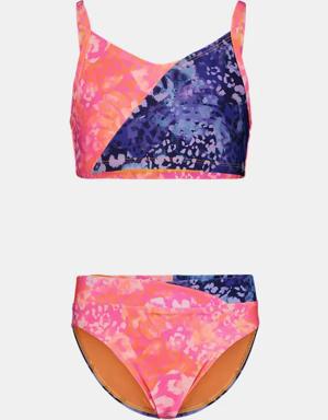 Little Girls' UA Animal Tropic Two-Piece Bikini