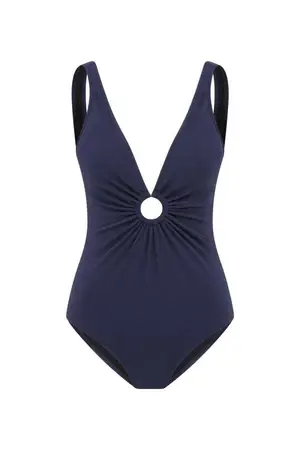 Roman Ring Swimsuit Navy. 1