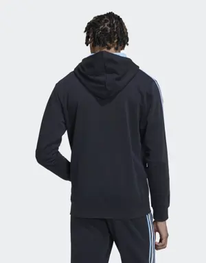 Argentina 3-Stripes Full-Zip Hoodie