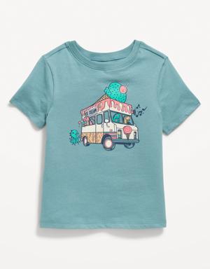 Old Navy Unisex Short-Sleeve Graphic T-Shirt for Toddler blue
