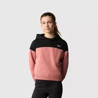 The North Face Girl&#39;s Drew Peak Cropped Hoodie. 1