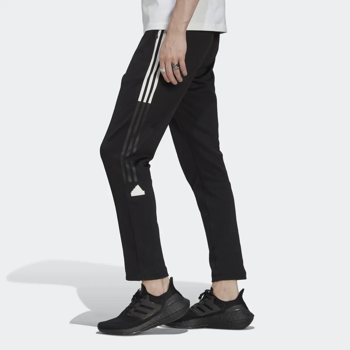 Adidas 3-Stripes Cuffed Pants. 2