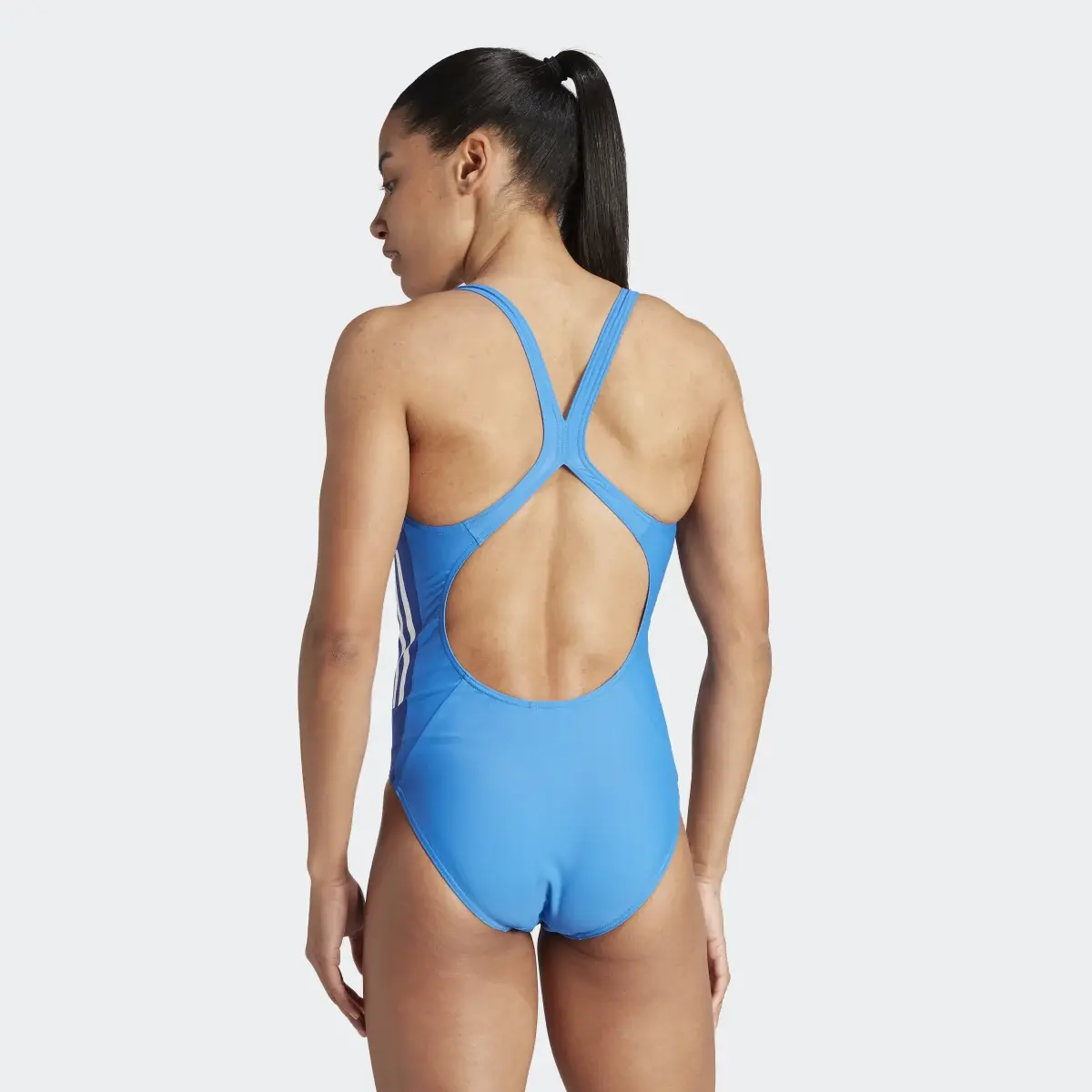 Adidas 3-Stripes Colorblock Swimsuit. 3