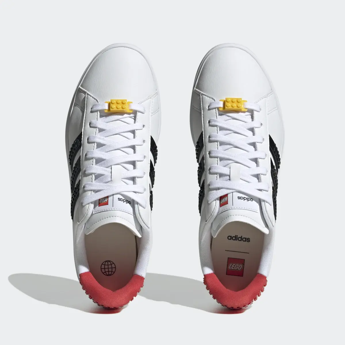 Adidas Grand Court x LEGO® 2.0 Shoes. 3