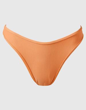 Swimwear Ribbed Cheeky Bikini Bottom