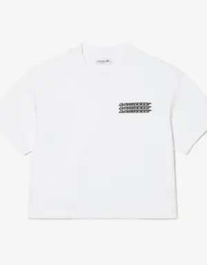 Women’s Lacoste Oversized Cotton Jersey T-shirt