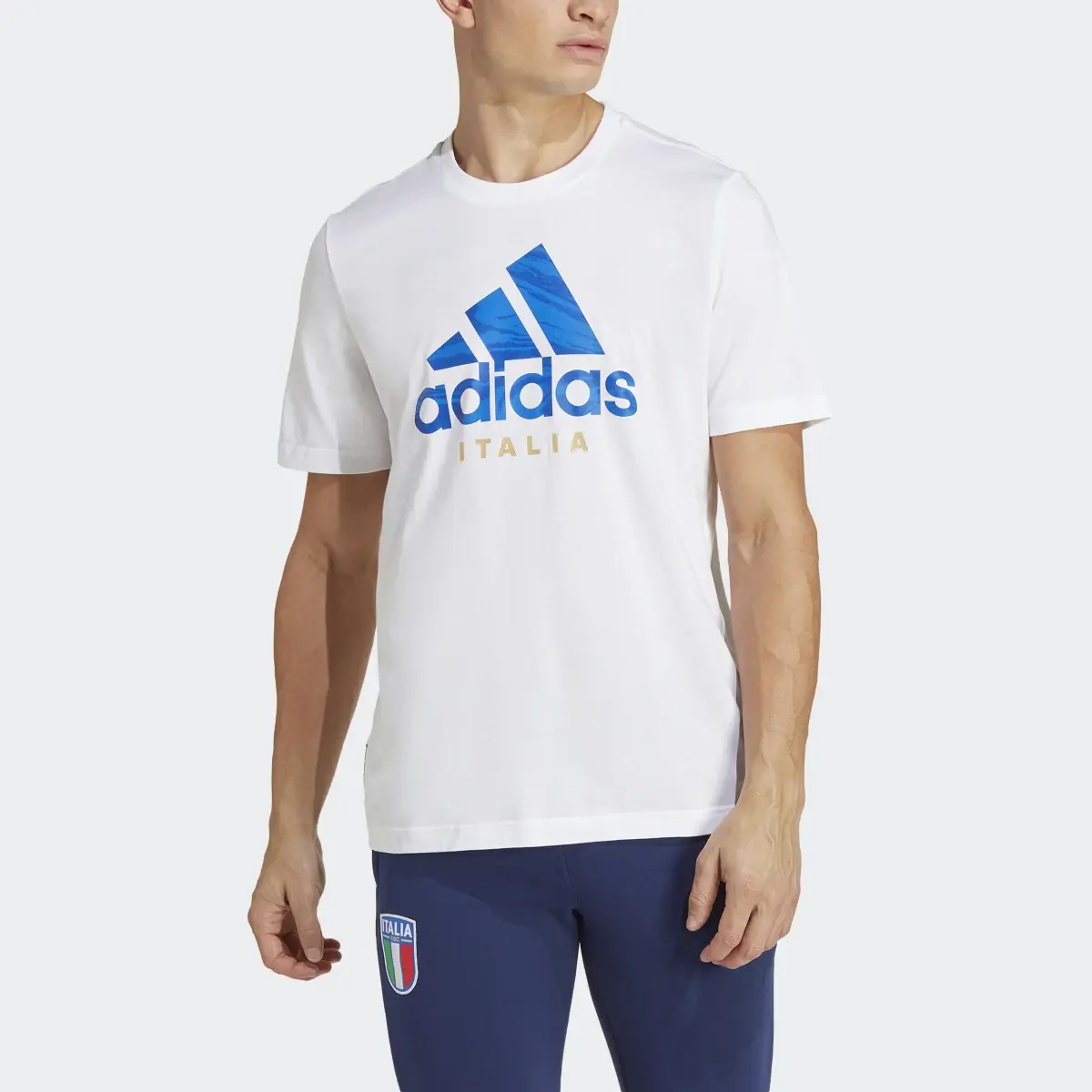 Adidas Italy Graphic Tee. 1