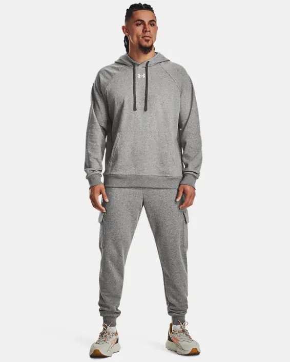 Under Armour Men's UA Rival Fleece Hoodie. 3