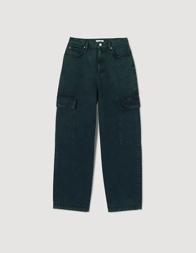 Sandro Oversized cargo jeans Login to add to Wish list. 2
