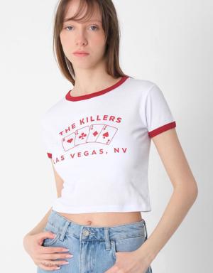 THE KILLERS LAS VEGAS, NV Yazılı T-Shirt