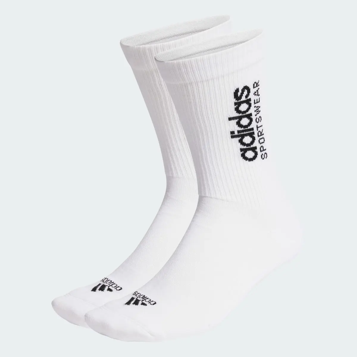 Adidas Chaussettes imprimé graphique monogramme (2 paires). 2