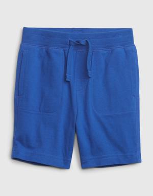 Gap Toddler 100% Organic Cotton Mix and Match Pull-On Shorts blue