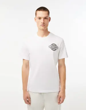 Lacoste Unisex Printed Heavy Cotton Jersey T-Shirt