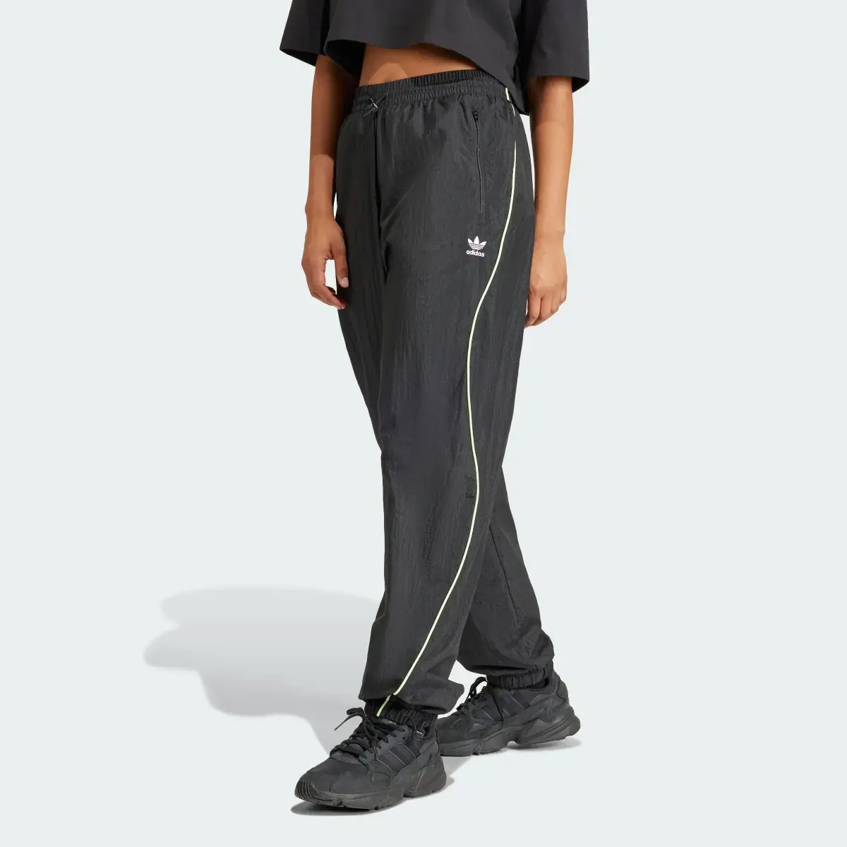 Adidas Loose Parachute Trousers. 1