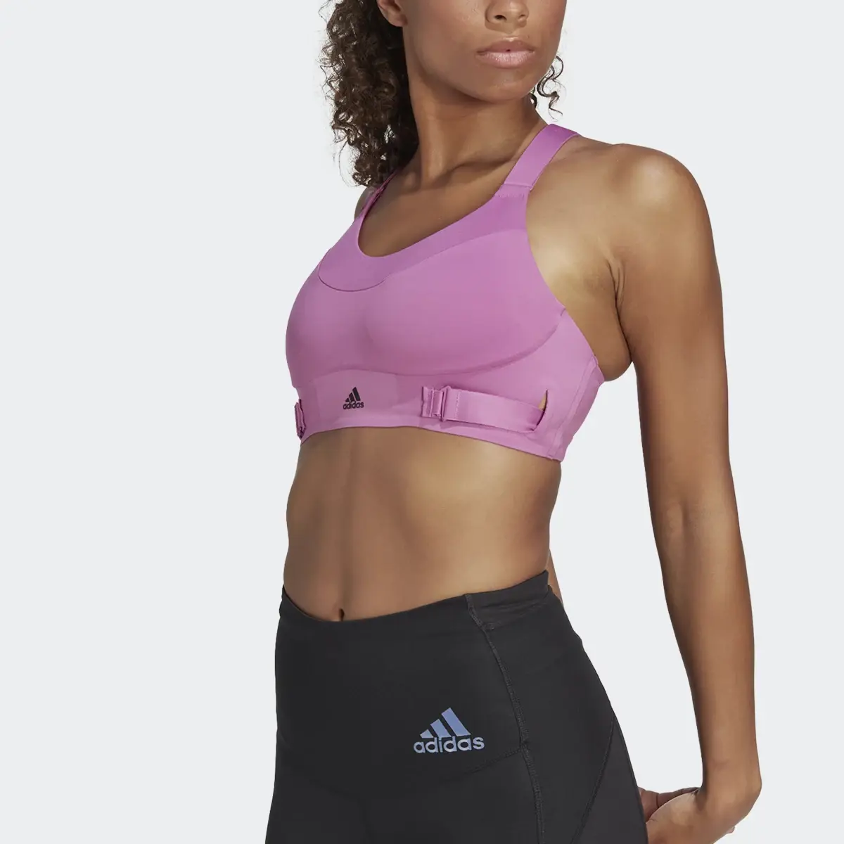 Adidas Top Deportivo de Running FastImpact Luxe Soporte Alto. 1