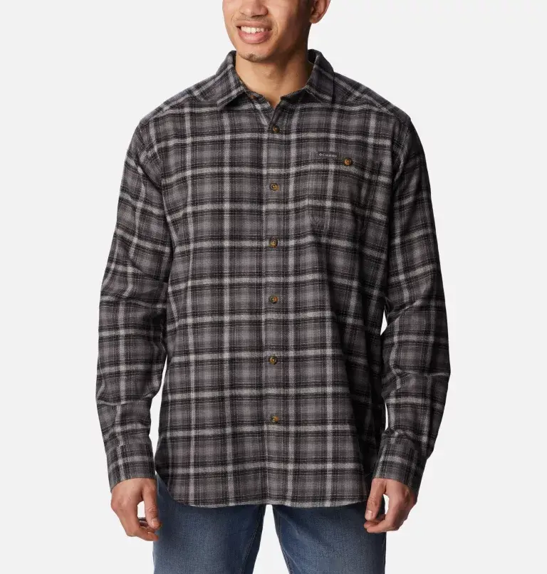 Columbia Men’s Cornell Woods™ Flannel Long Sleeve Shirt - Tall. 2