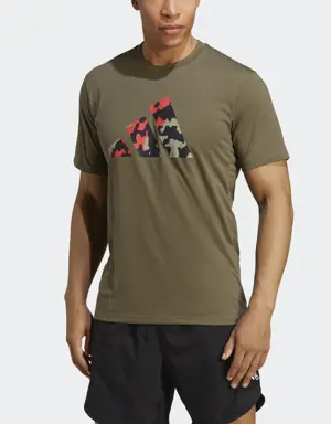 Adidas Train Essentials Seasonal Logo Training Tee