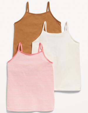 Old Navy 3-Pack Fitted Cami Tops for Toddler Girls white