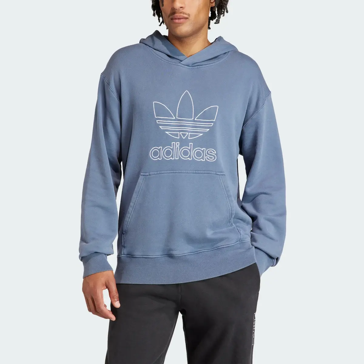 Adidas Hoodie adicolor Outline Trefoil. 1