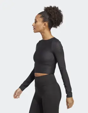 Adidas T-shirt Cropped à manches longues Best of adidas. 3