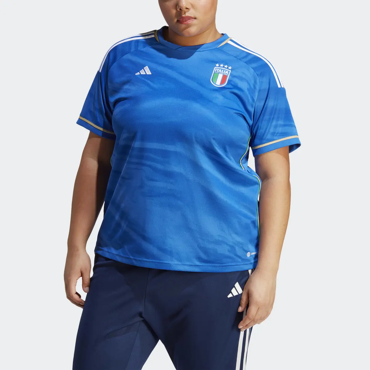Adidas Italy 23 Home Jersey (Plus Size). 1