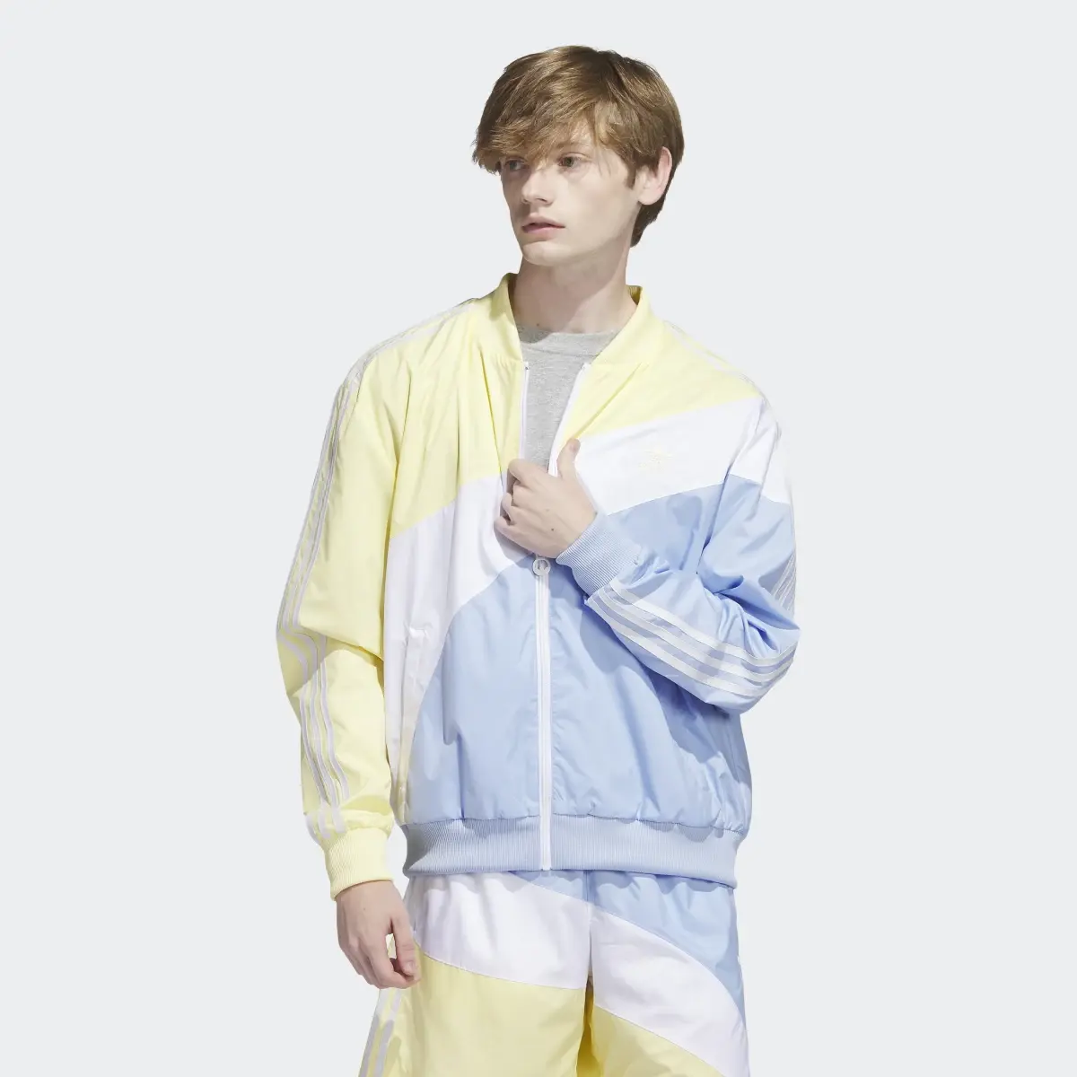 Adidas Swirl Woven Track Jacket. 2