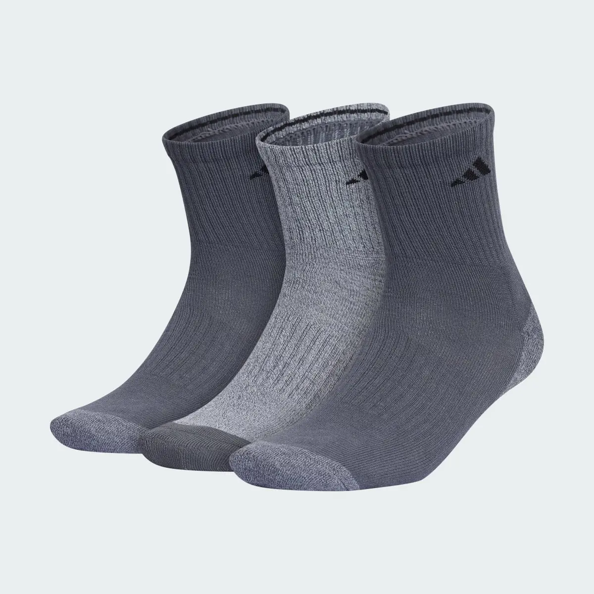 Adidas Cushioned X Mid-Crew Socks 3 Pairs. 2