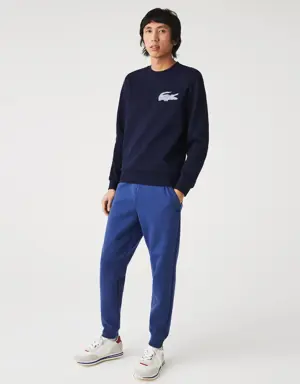 Lacoste Pantalón deportivo para hombre slim fit en mezcla de algodón calefactable