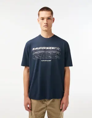 Lacoste Men’s Loose Fit Organic Cotton Piqué T-Shirt