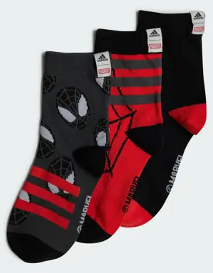 Marvel Spider-Man Bilekli Çorap - 3 Çift