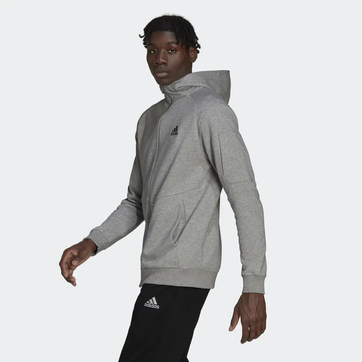 Adidas Essentials4Gameday Full-Zip Hoodie. 3