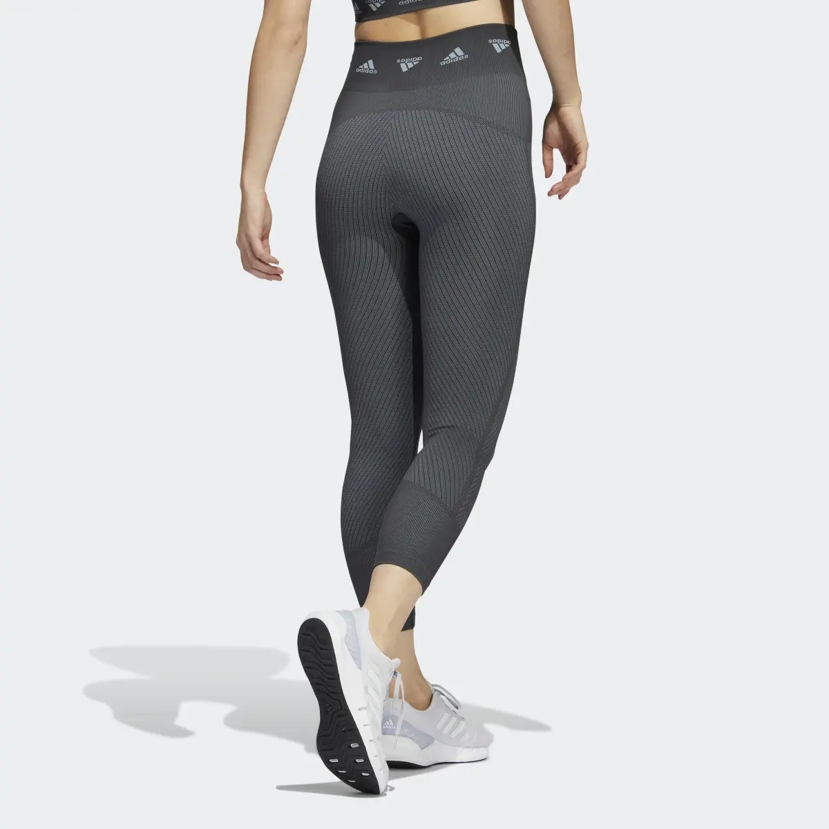 Adidas AEROKNIT Training 7/8 Leggings. 2