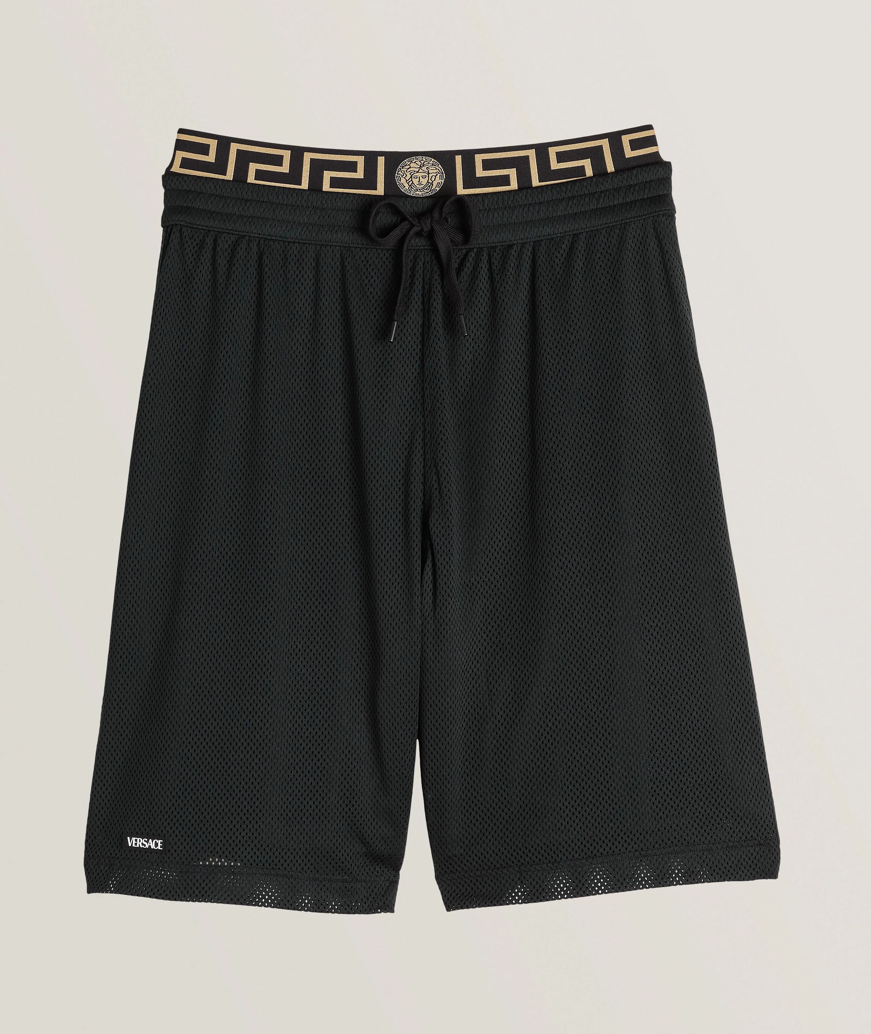 Harry Rosen Greca Border Mesh Shorts. 1