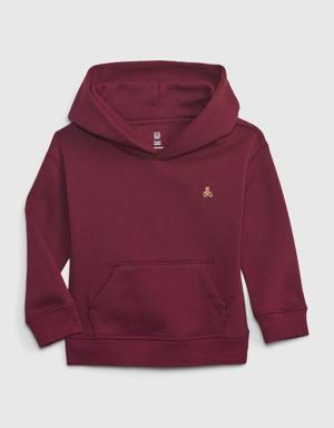 Gap Toddler Brannan Bear Hoodie red