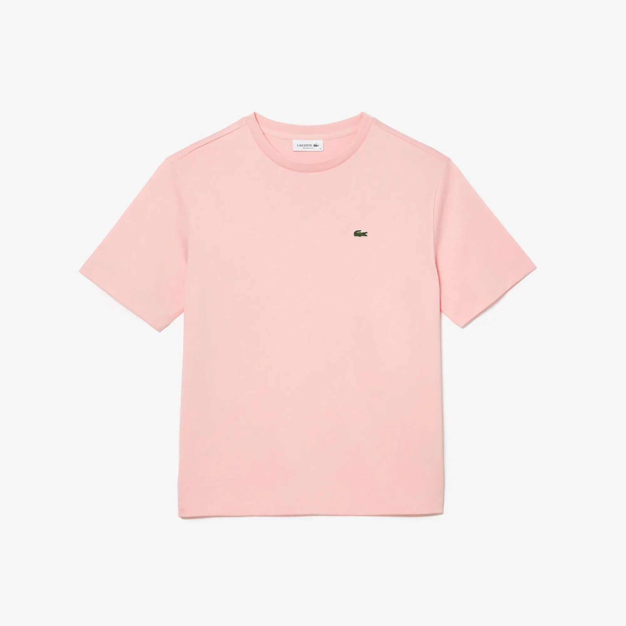 Lacoste Women’s Crew Neck Premium Cotton T-shirt. 2