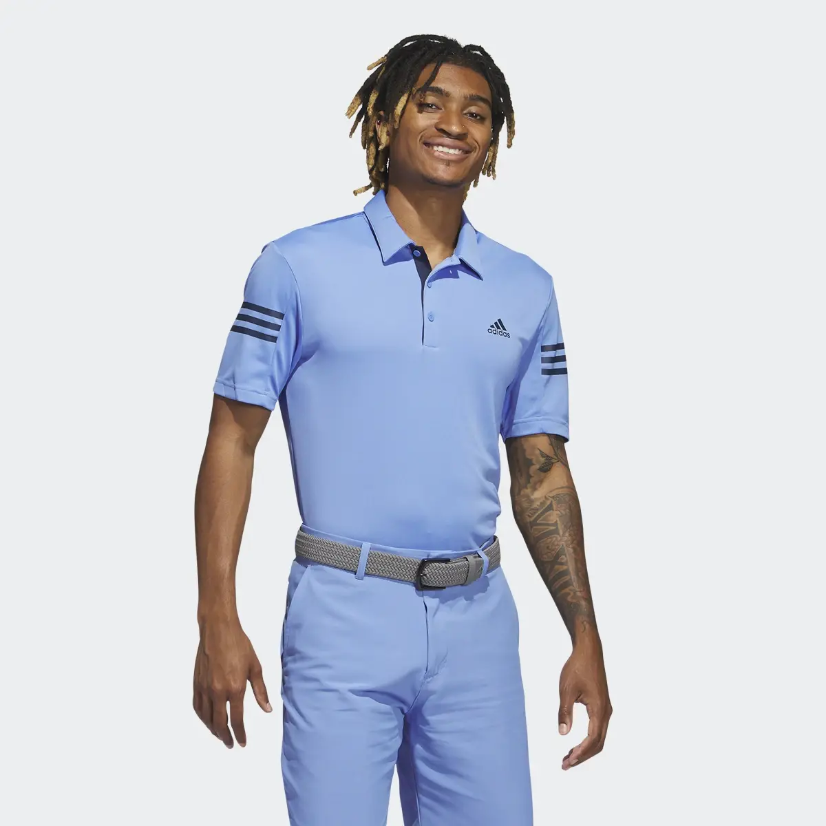 Adidas 3 STRP SLV POLO. 2