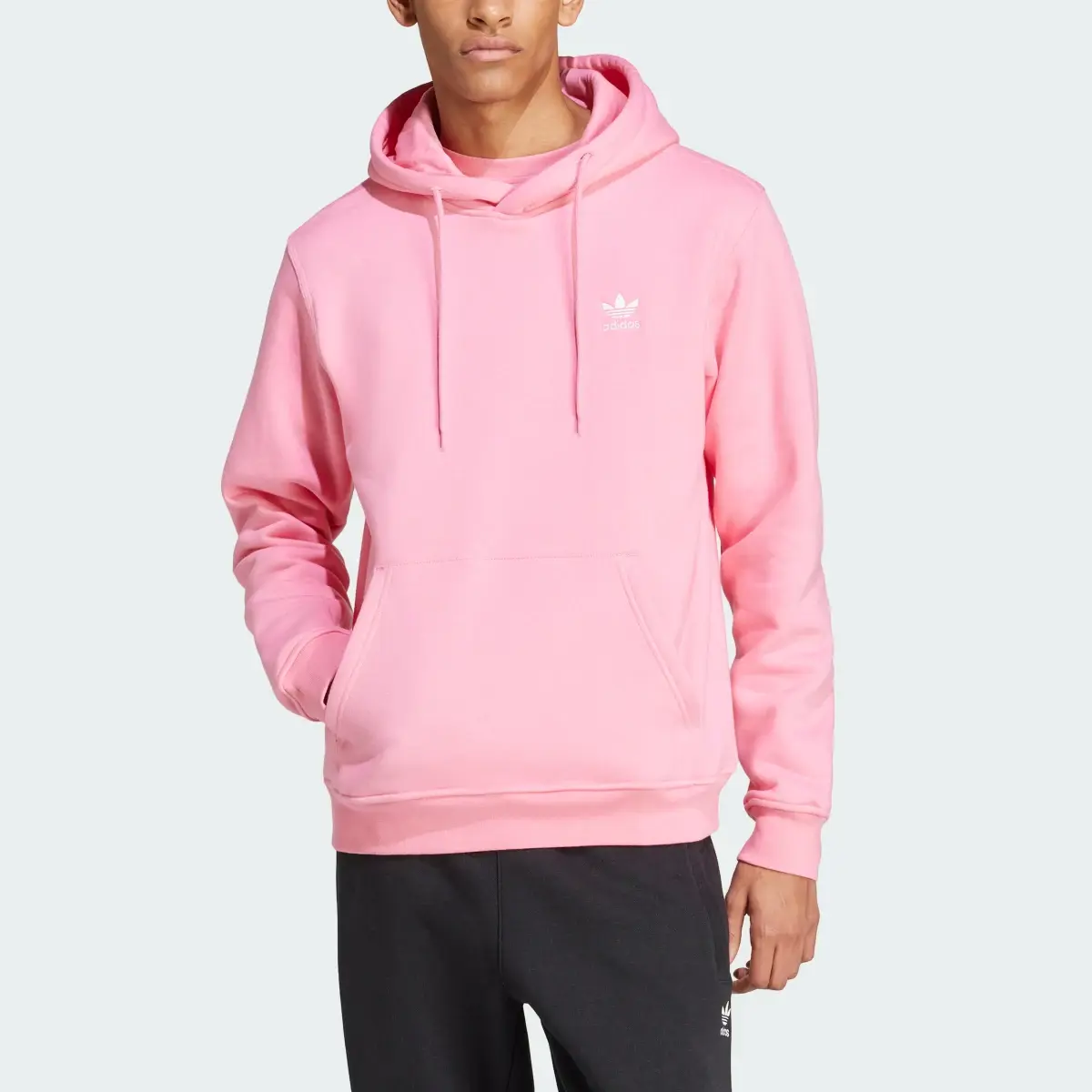 Adidas Sweat-shirt à capuche rose. 1