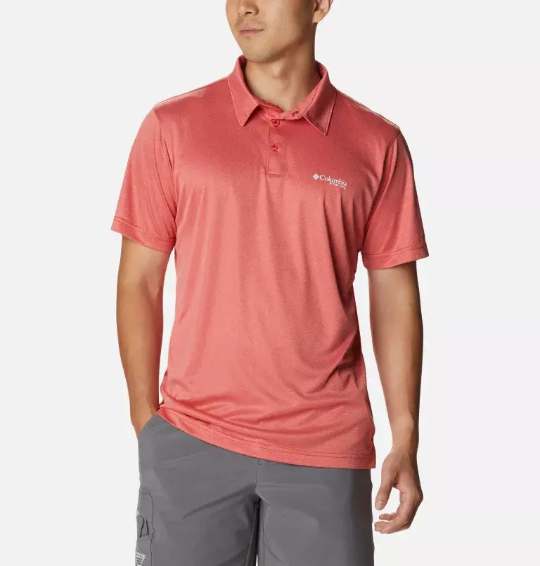 Columbia Men's PFG Terminal Tackle™ Heather Polo. 2