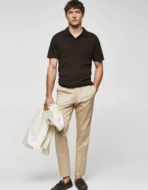 Mango Slim-fit cotton pants