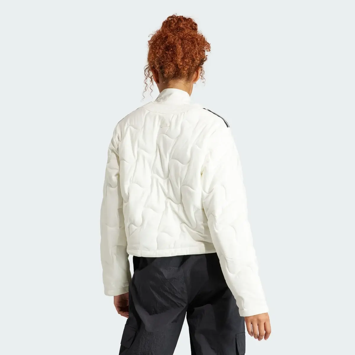 Adidas Nuganic Crop Light Insulation Jacket. 3