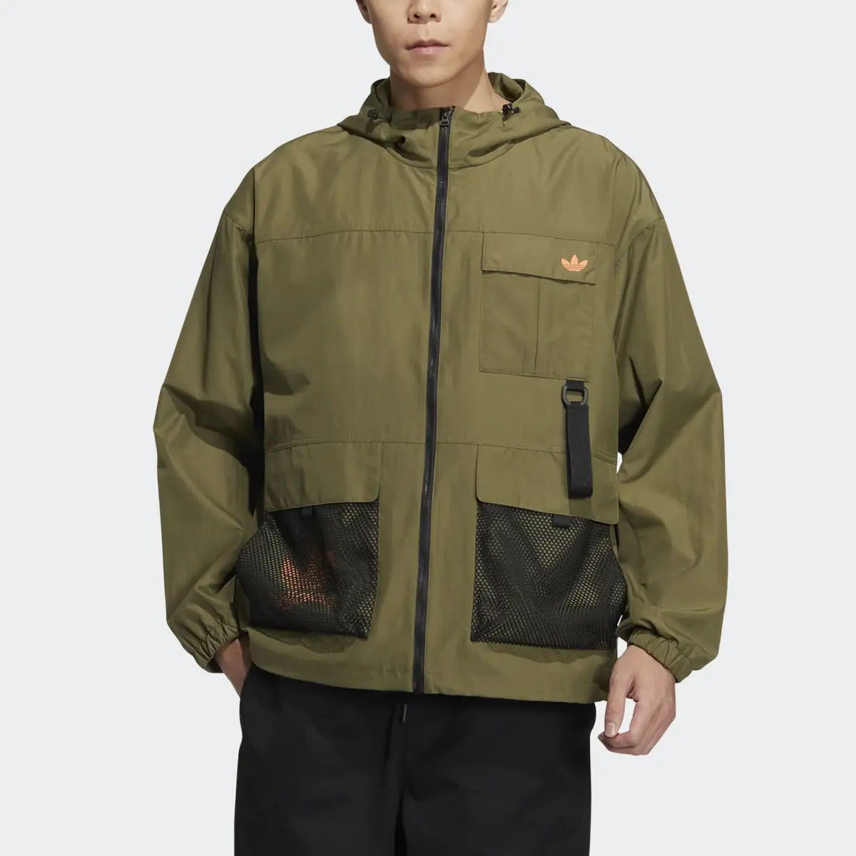 Adidas Outdoor Windbreaker. 1